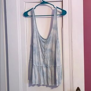 Blue/White Cami